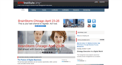Desktop Screenshot of bpminstitute.org